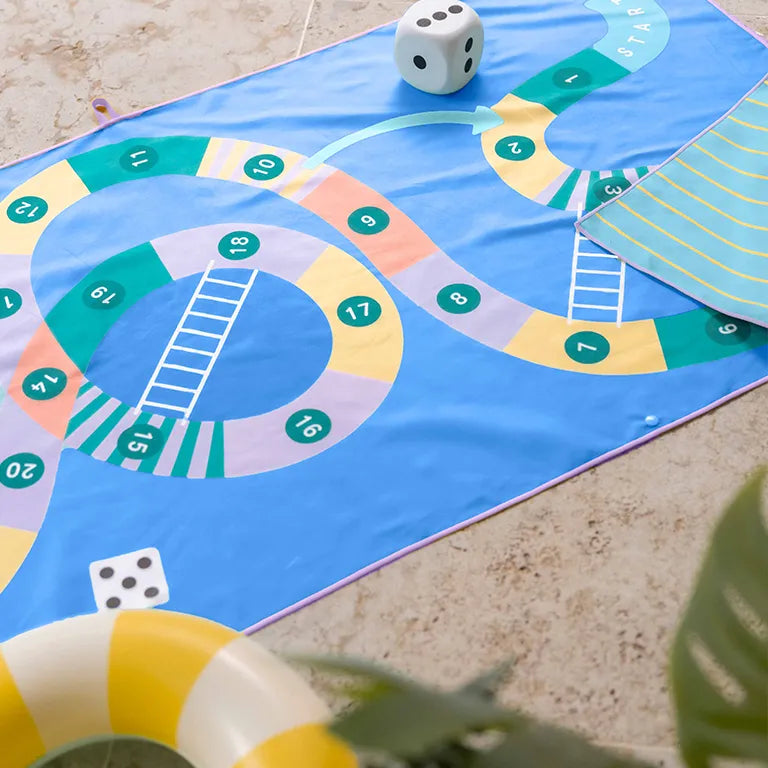 Toalla Microfibra PlayTowel M - Snakes & Ladders