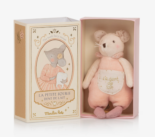Peluche Ratoncita de los Dientes con Caja