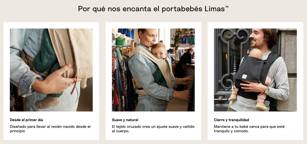 Portabebé Stokke Limas - 2 Colores