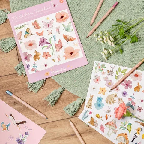 Stickers reposicionables Les Rosalies