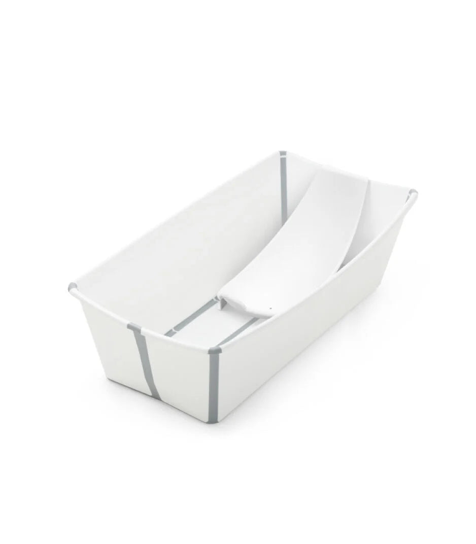 Bañera Flexi Bath® XL (80 cm) - Pack con Soporte para RN y Tapón de Temperatura (Diversos Colores)