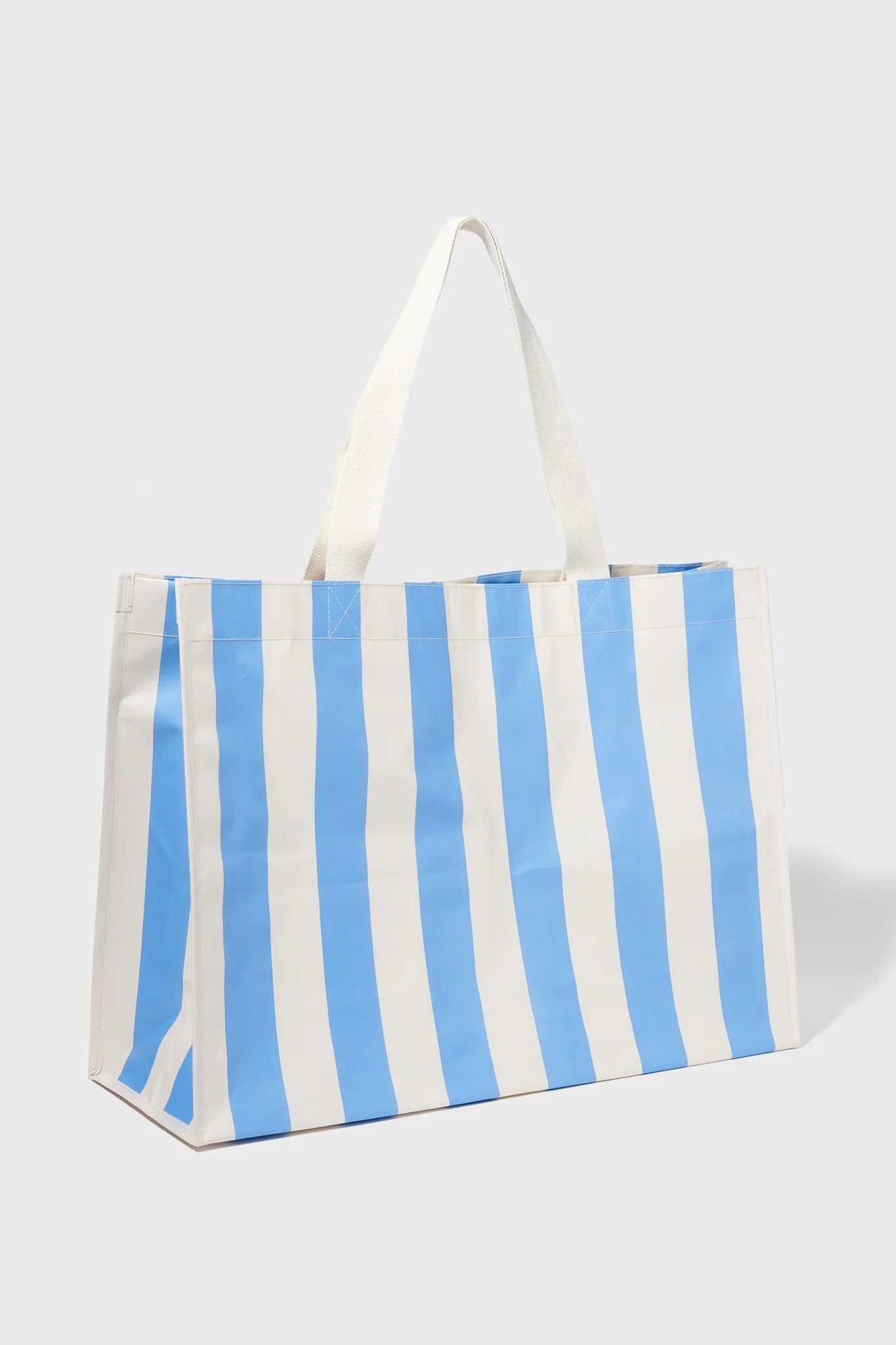 Bolso de Playa Impermeable Extragrande - Mid Blue Cream