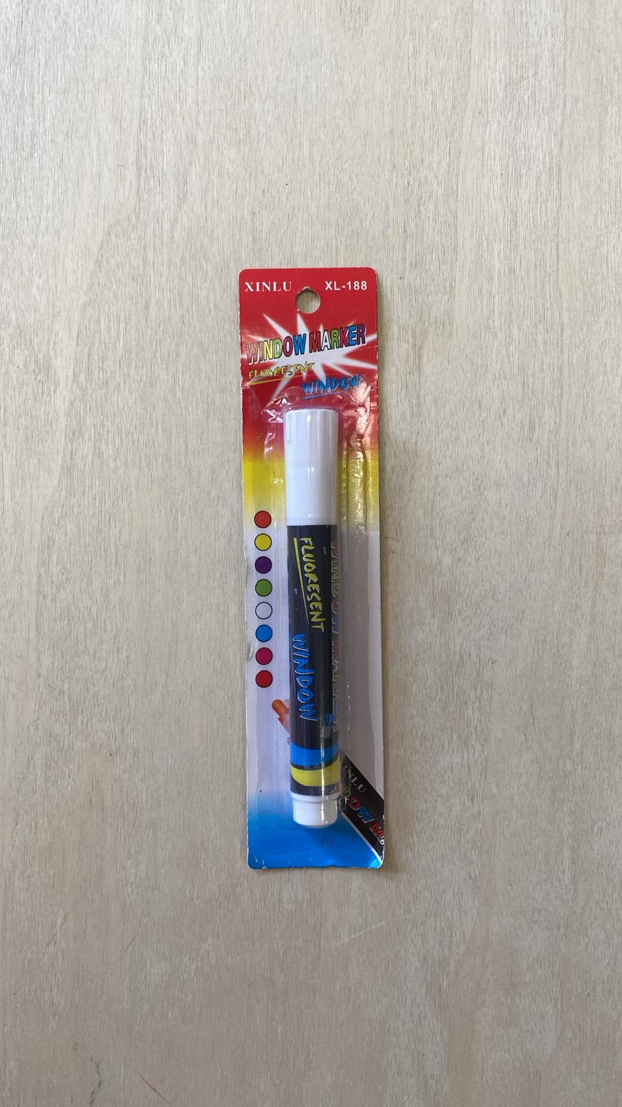 Marcador para vidrio - Blanco