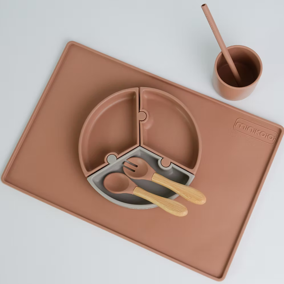 Set Cuchara y Tenedor - Bubble Beige