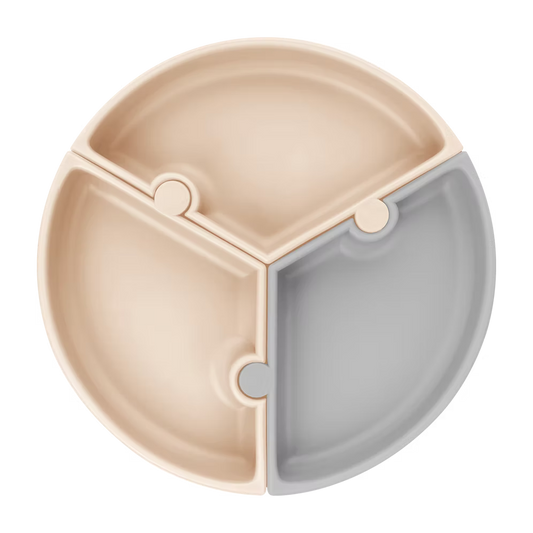 Plato Puzzle – Bubble Beige / Powder Grey