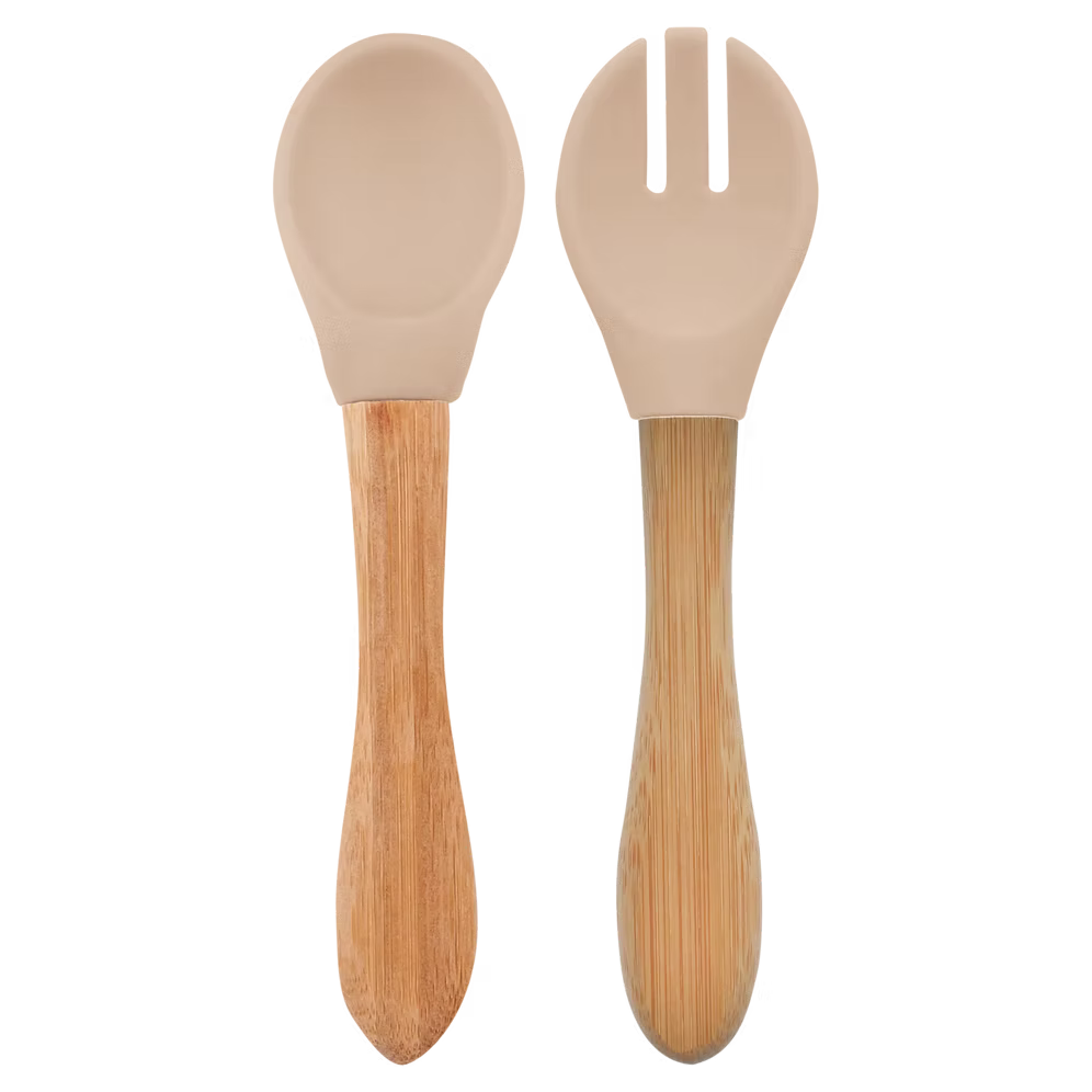 Set Cuchara y Tenedor - Bubble Beige
