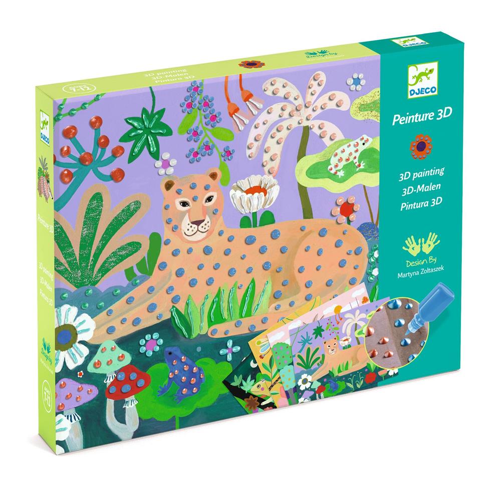 Pintura 3D: Selva tropical