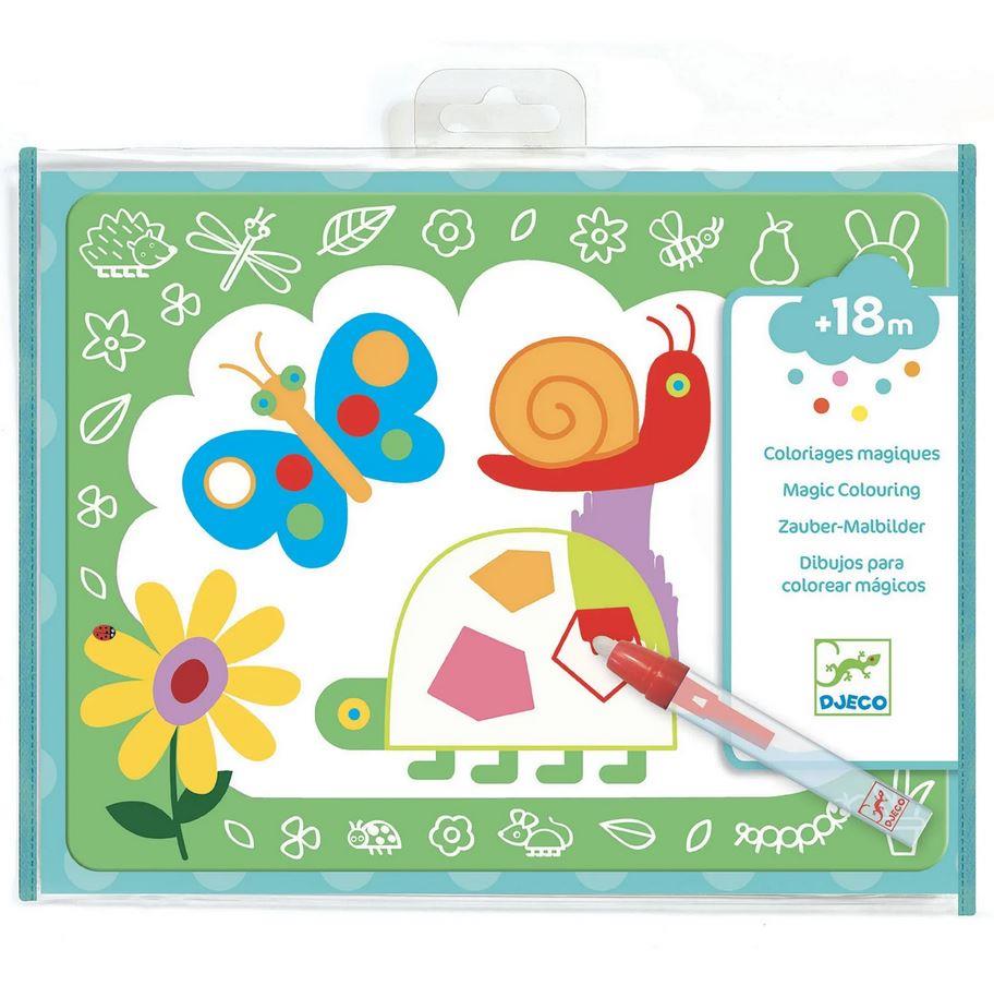 Colorear con agua: dibujos mágicos