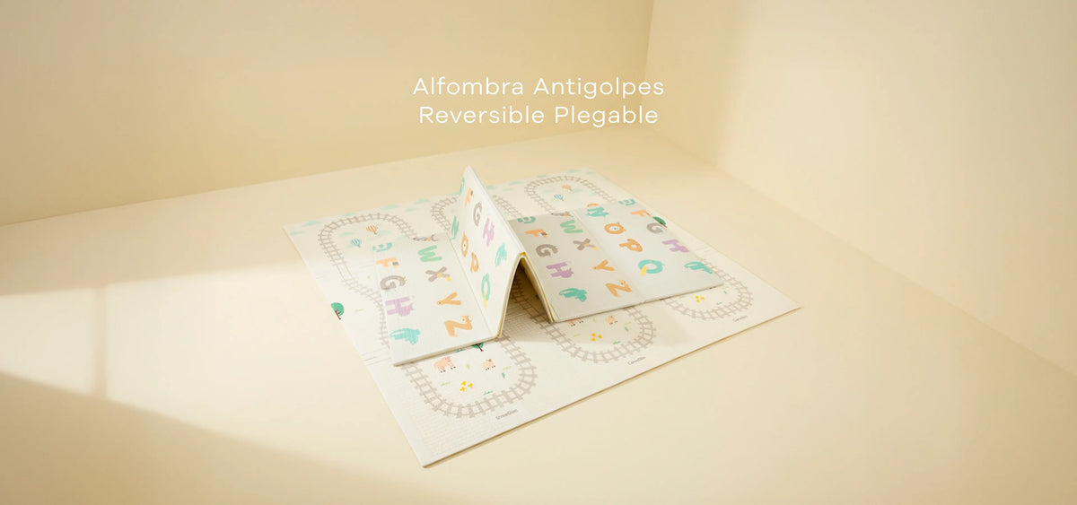 Alfombra Antigolpes Reversible Plegable