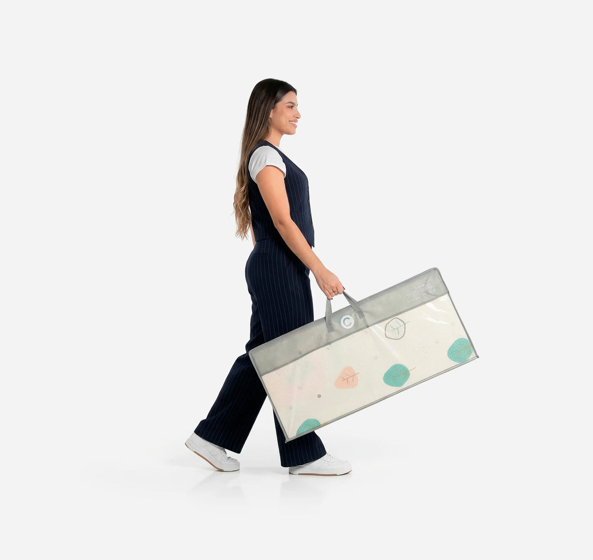 Alfombra Antigolpes Reversible Plegable