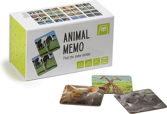 Juego de Memoria y Observación Animales