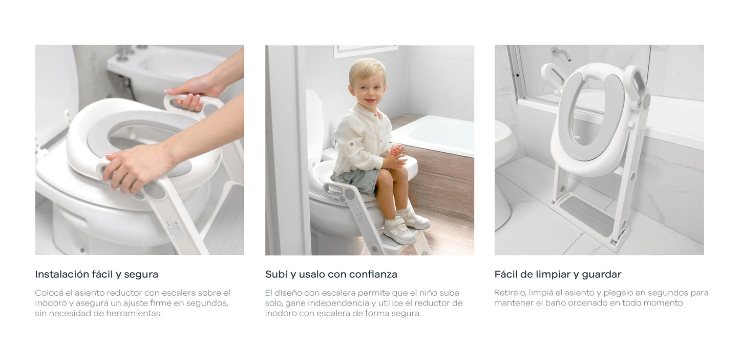 Asiento Reductor con Escalera PEKIN V2 - Gris