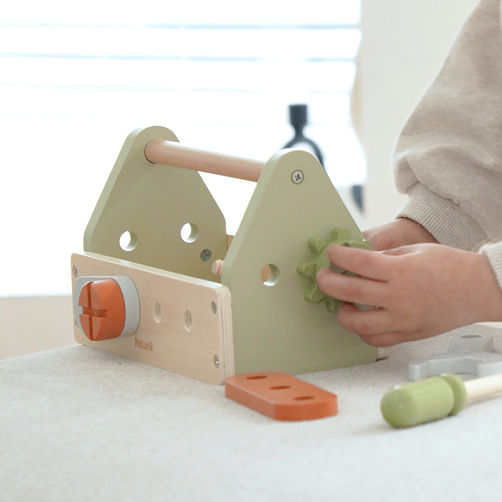 Set de herramientas - verde pastel