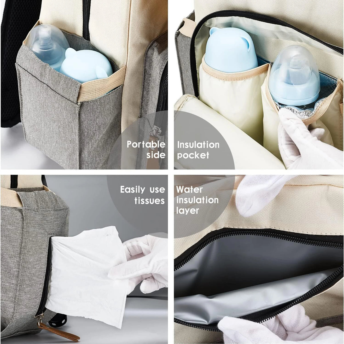 Mochila Maternal - 2 colores