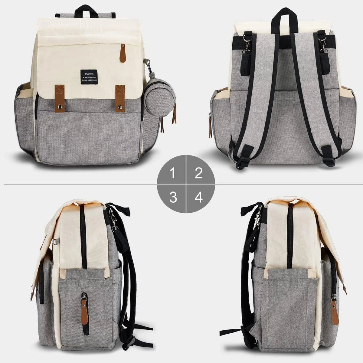 Mochila Maternal - 2 colores