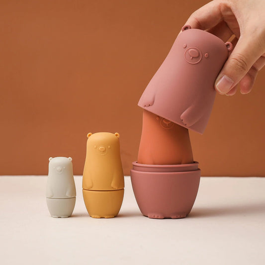 Mamushka de Osos Rosa