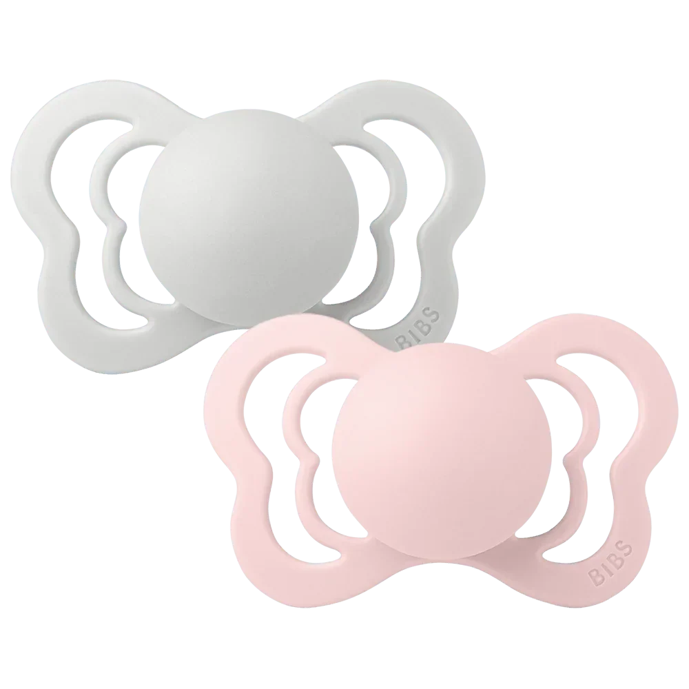 Chupete BIBS Couture Silicona Tetina Anatómica Pack x 2 - Talle 2
