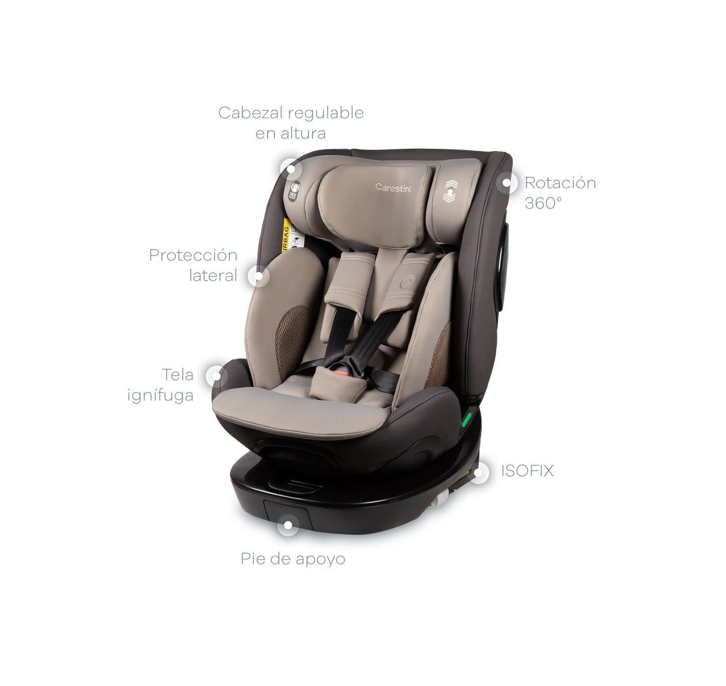 Butaca MÓNACO I-Size 40-150cm Isofix