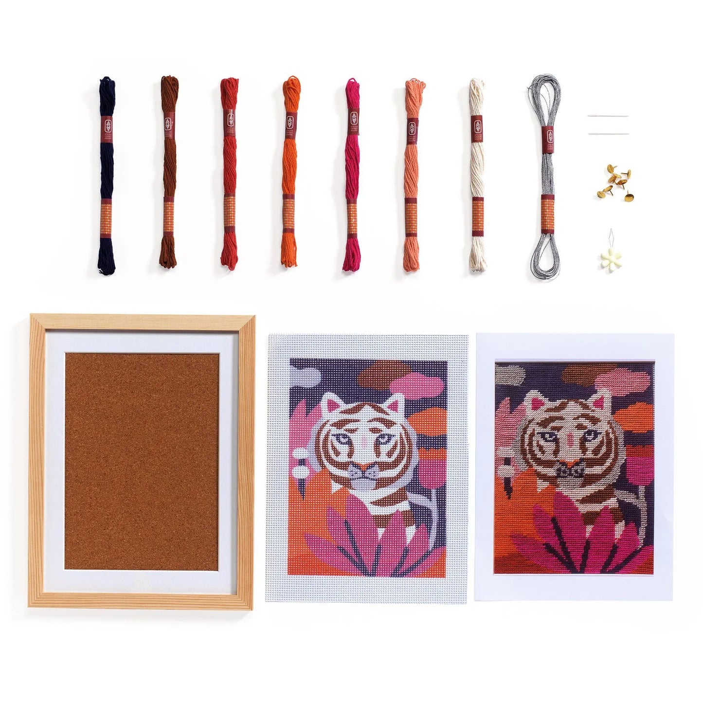 Atelier 64: Bordado sobre cañamazo