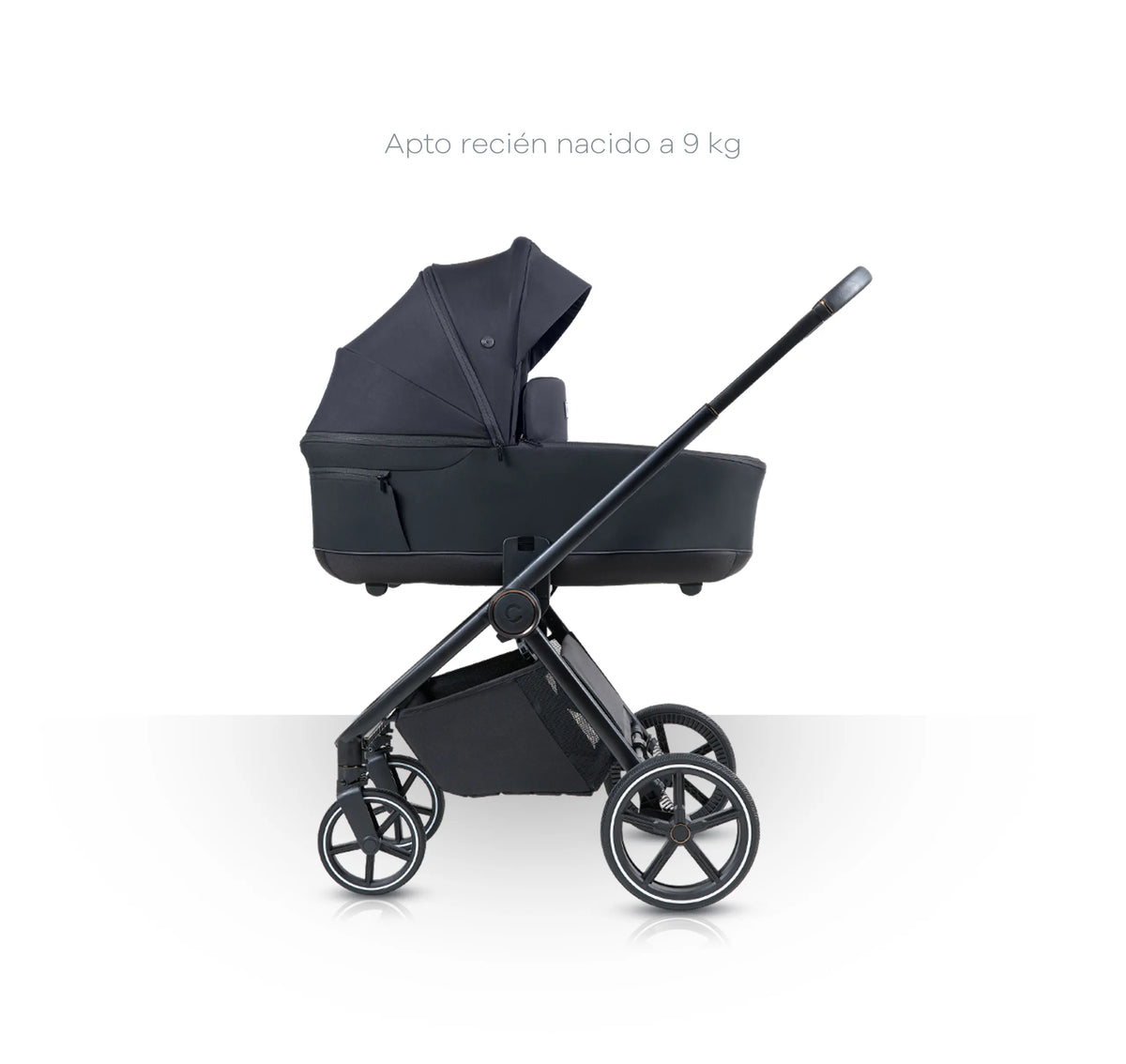 Cochecito Beverly V4 - Coche, Moisés y Huevito + Accesorios