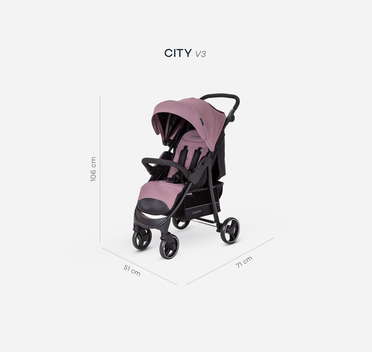 Cochecito City V3 con Accesorios
