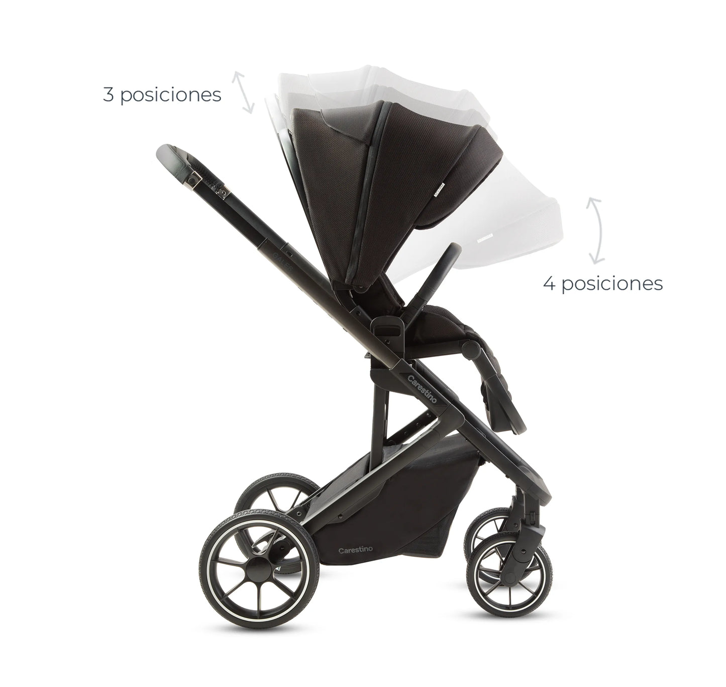 Cochecito GALES - Coche, Moisés y Huevito + Accesorios