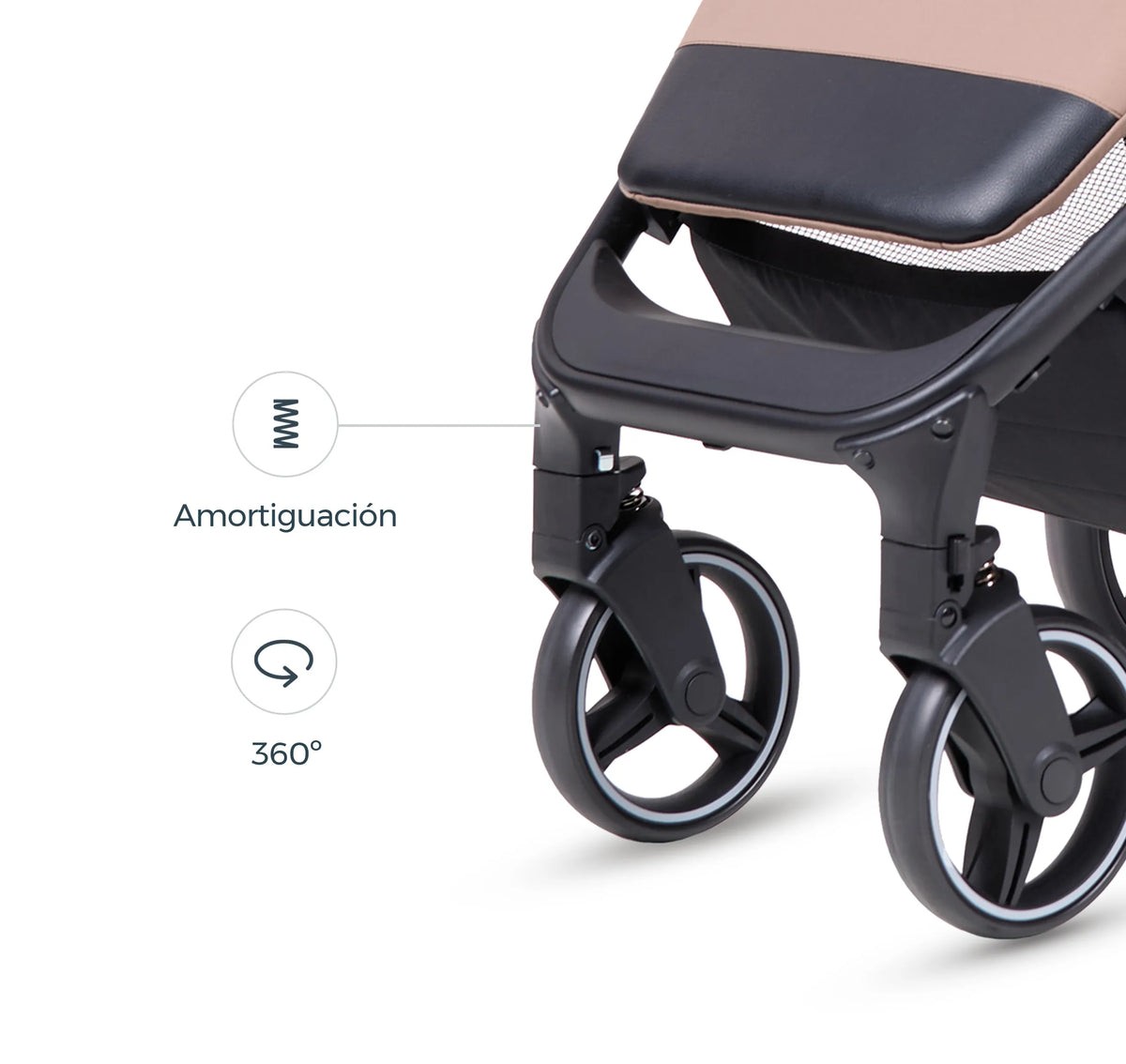 Cochecito Kiev V2 con Huevito y Accesorios