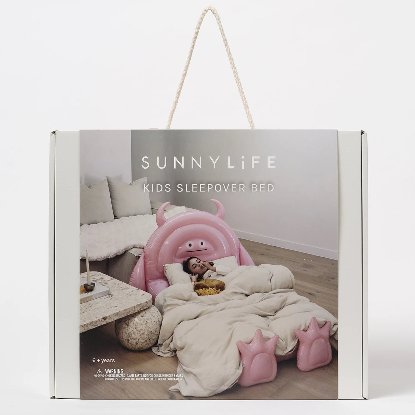 Colchón-cama inflable para pijamadas