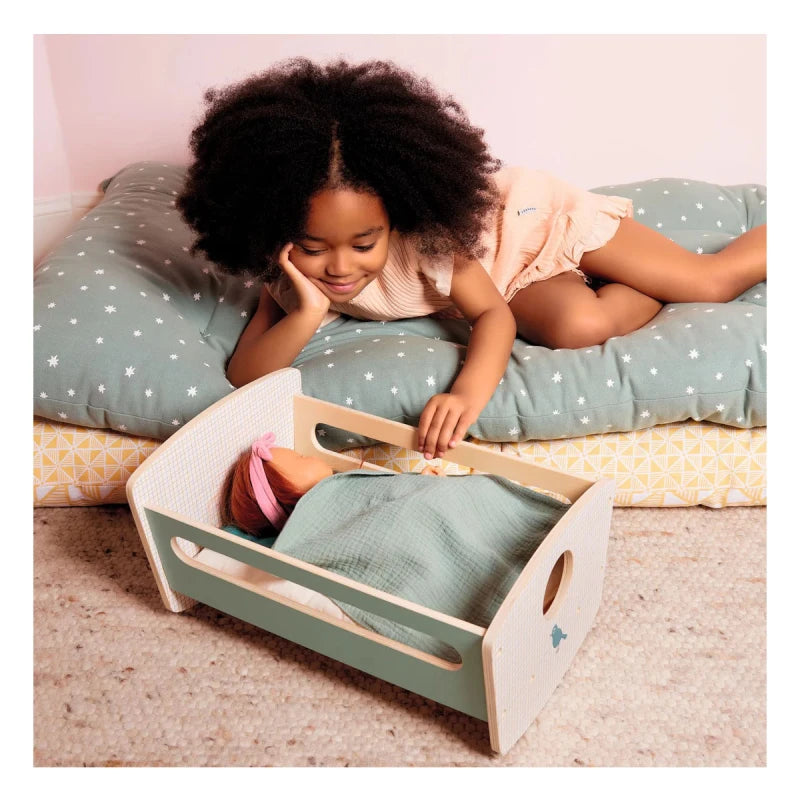 Cuna para bebote mecedora