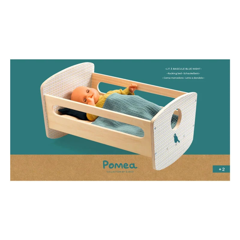 Cuna para bebote mecedora