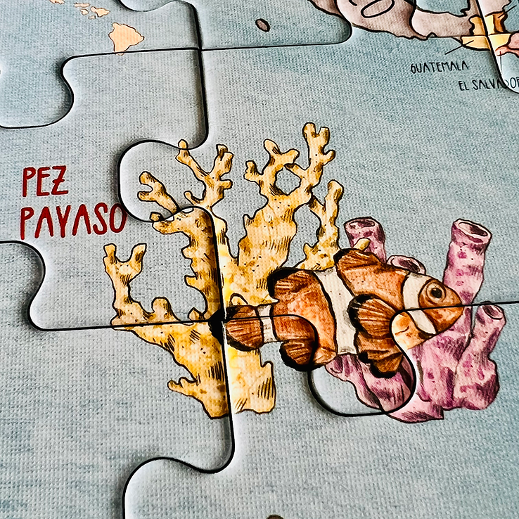 Puzzle Nuestra Tierra (120 Piezas)