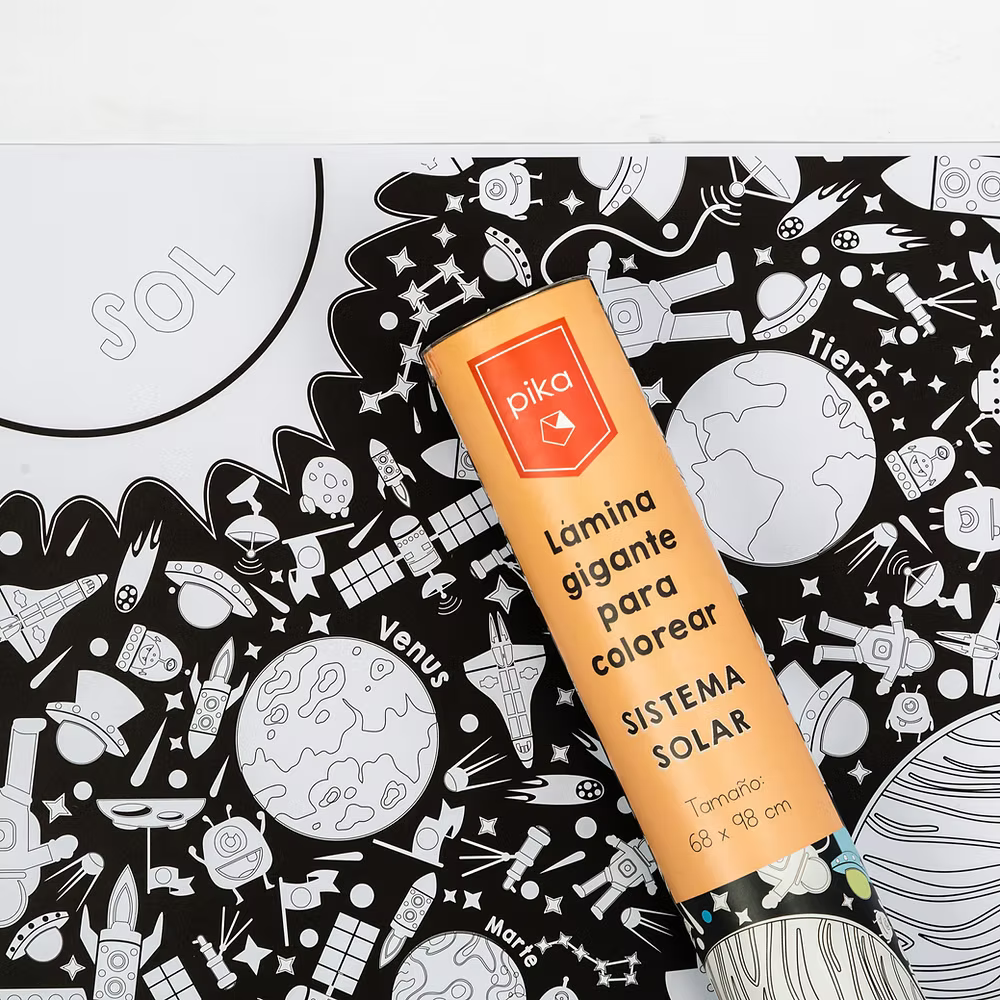 Lámina gigante Sistema Solar