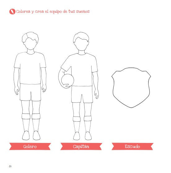 Libro de Actividades - Fútbol, garra y corazón