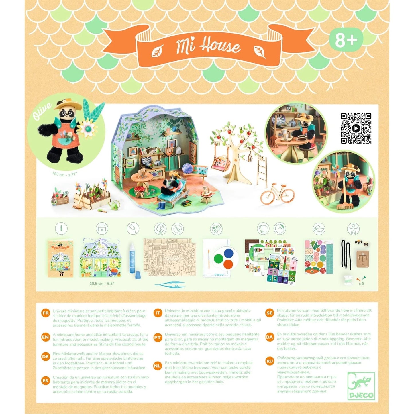 DIY Mini House para crear - Mi casa Olivia
