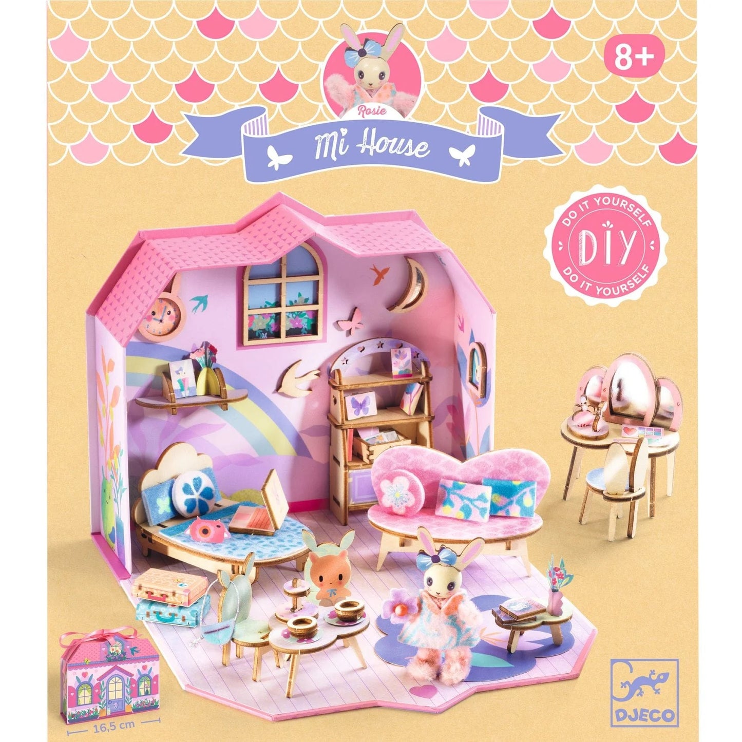 DIY Mini House para crear - Mi casa Rosie