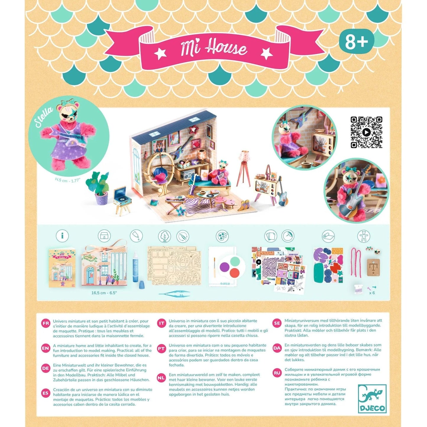 DIY Mini House para crear - Mi casa Stella