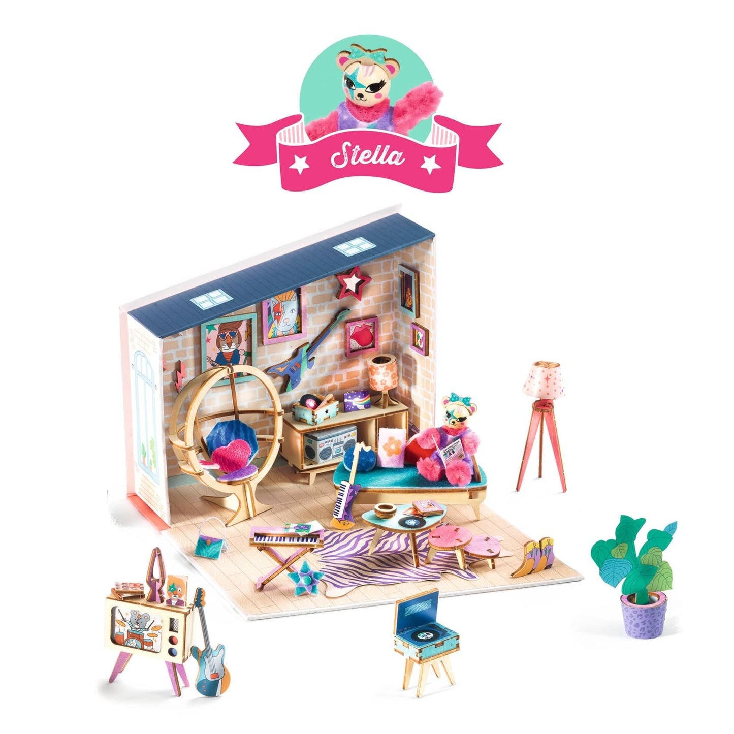 DIY Mini House para crear - Mi casa Stella