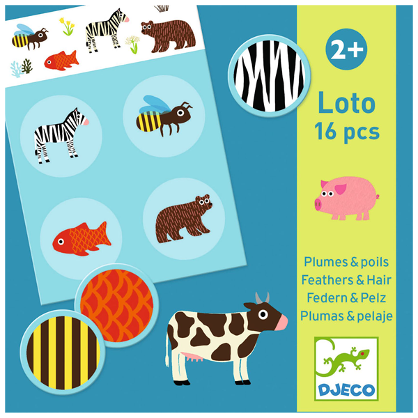 Memo Loto Feather and Hair