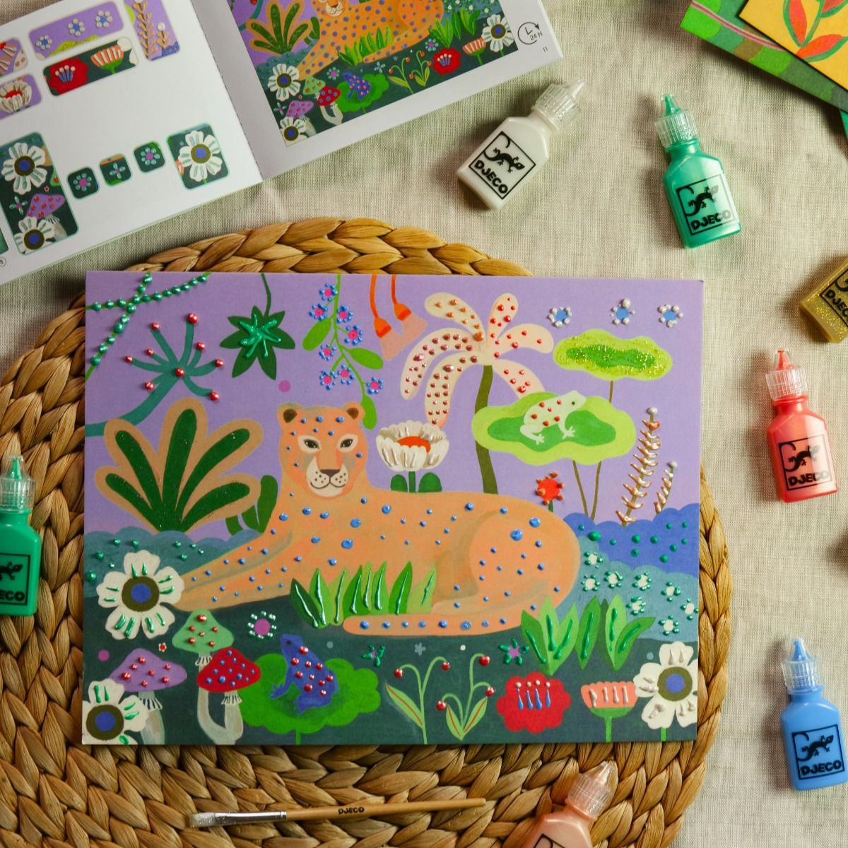 Pintura 3D: Selva tropical