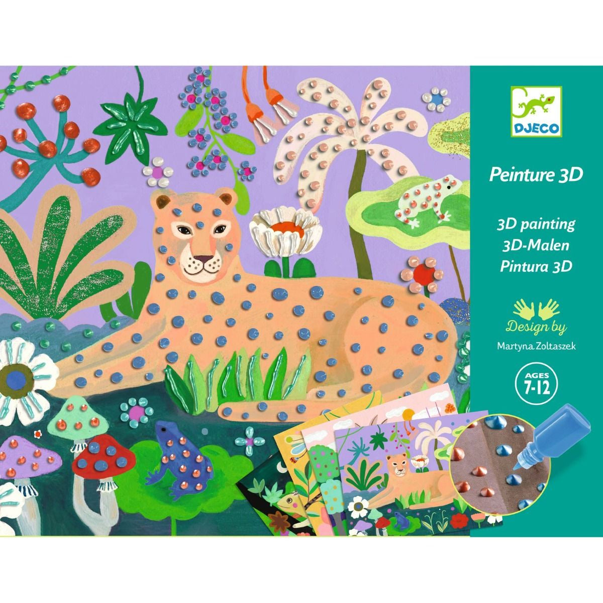 Pintura 3D: Selva tropical