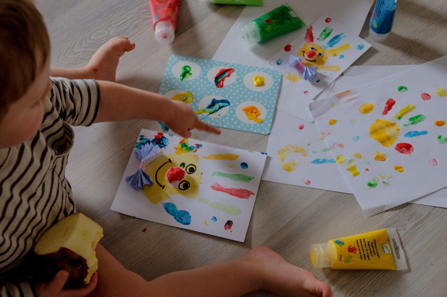 Pintura para Dedos