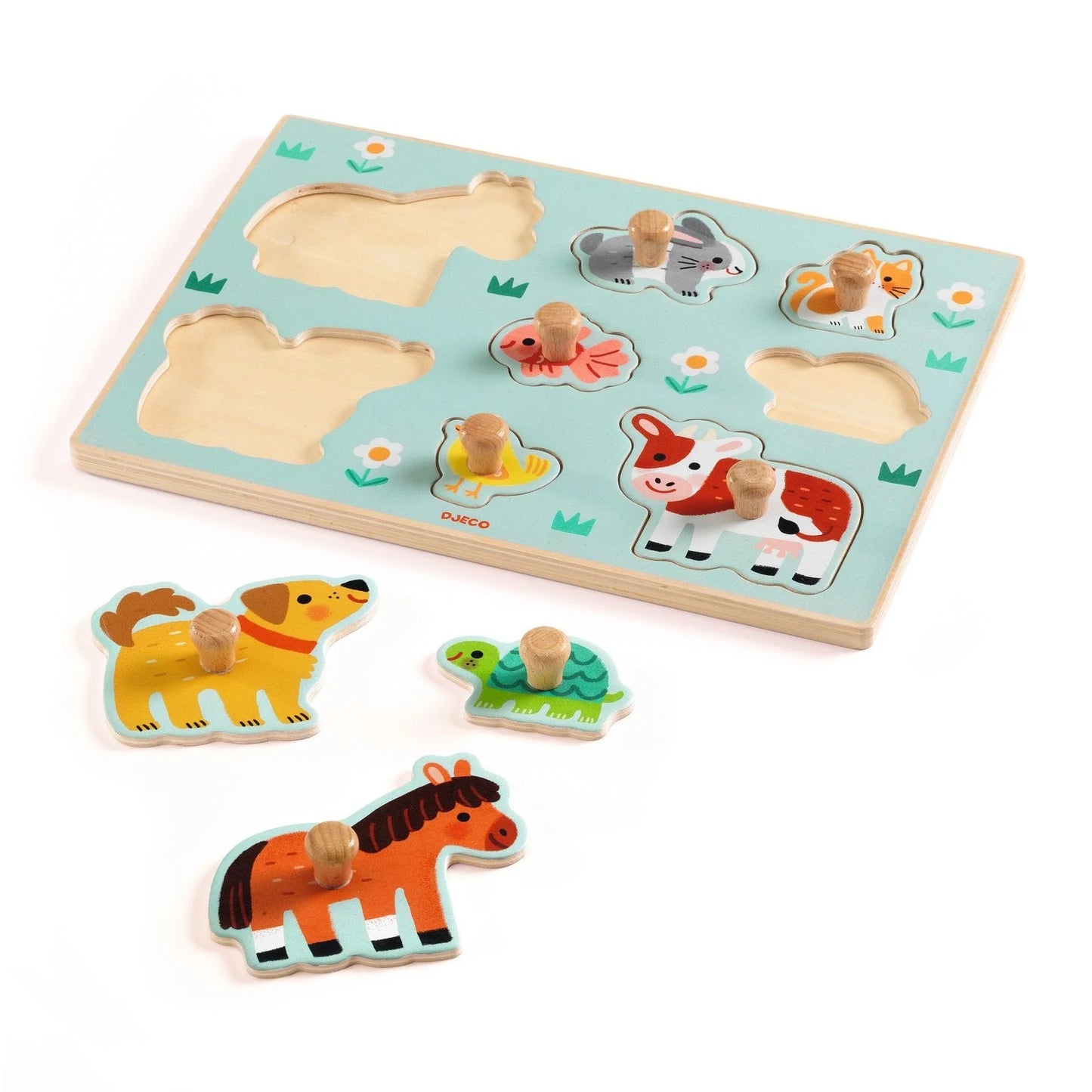 Puzzle de madera de botón Dog’n’Co