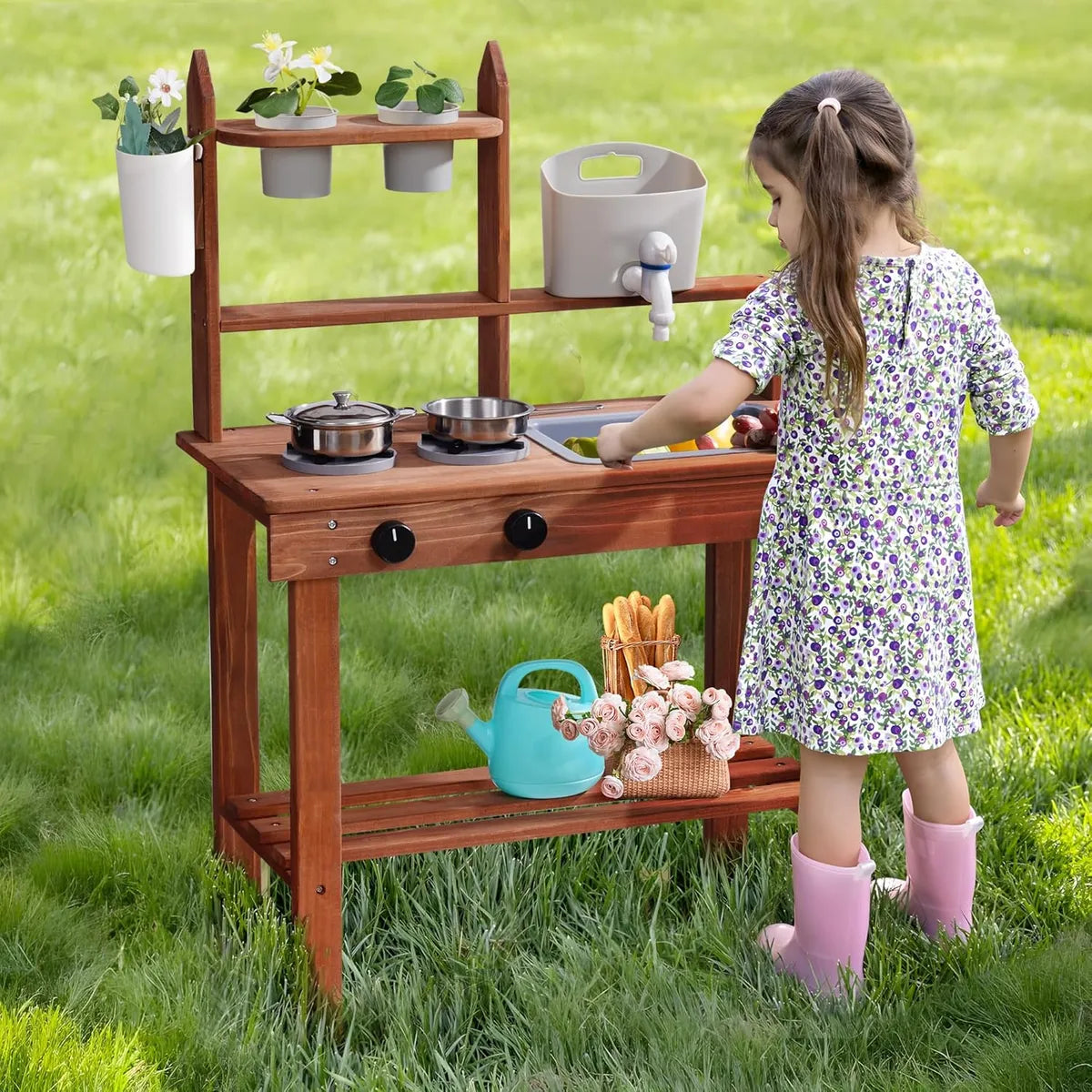 Cocina de Exterior con Accesorios