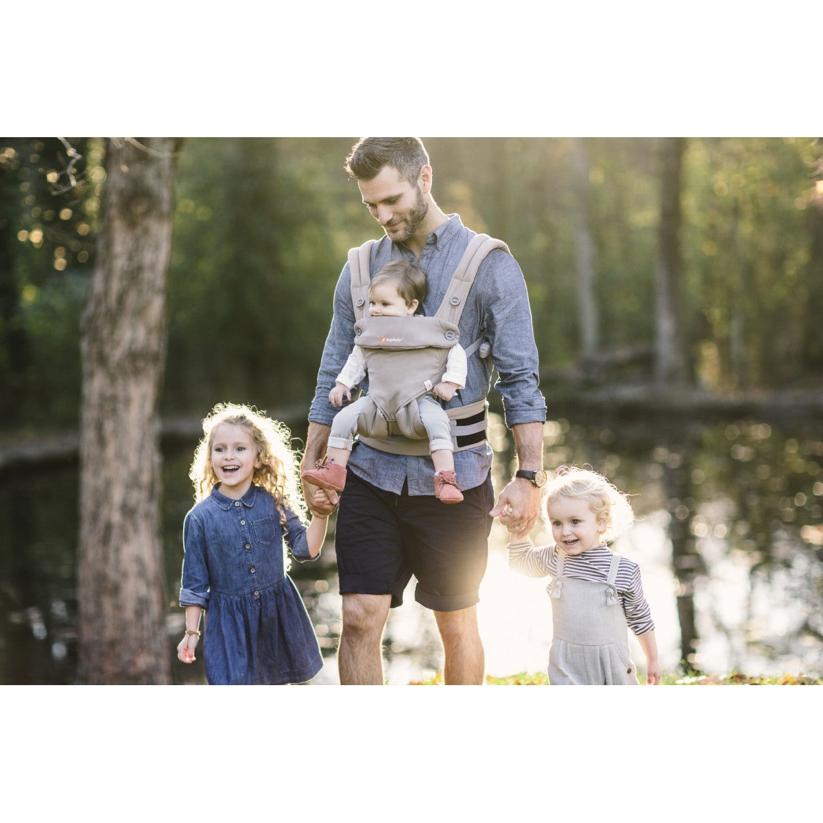 Mochila Portabebé Ergobaby 360 (2 colores)