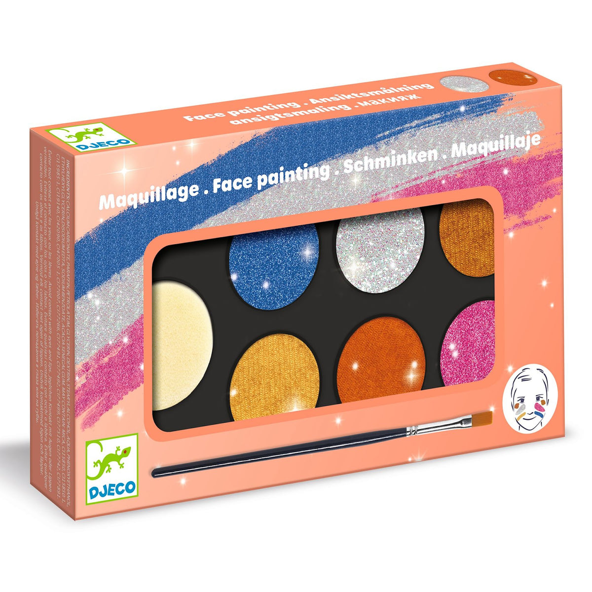 Maquillaje infantil - Metallic
