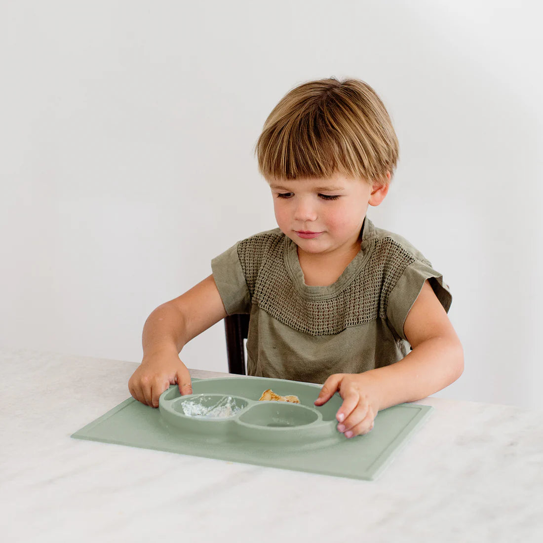 Happy Mat Individual+Plato Antideslizante Sage