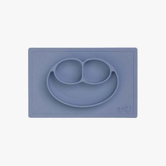 Happy Mat Individual+Plato Antideslizante Indigo