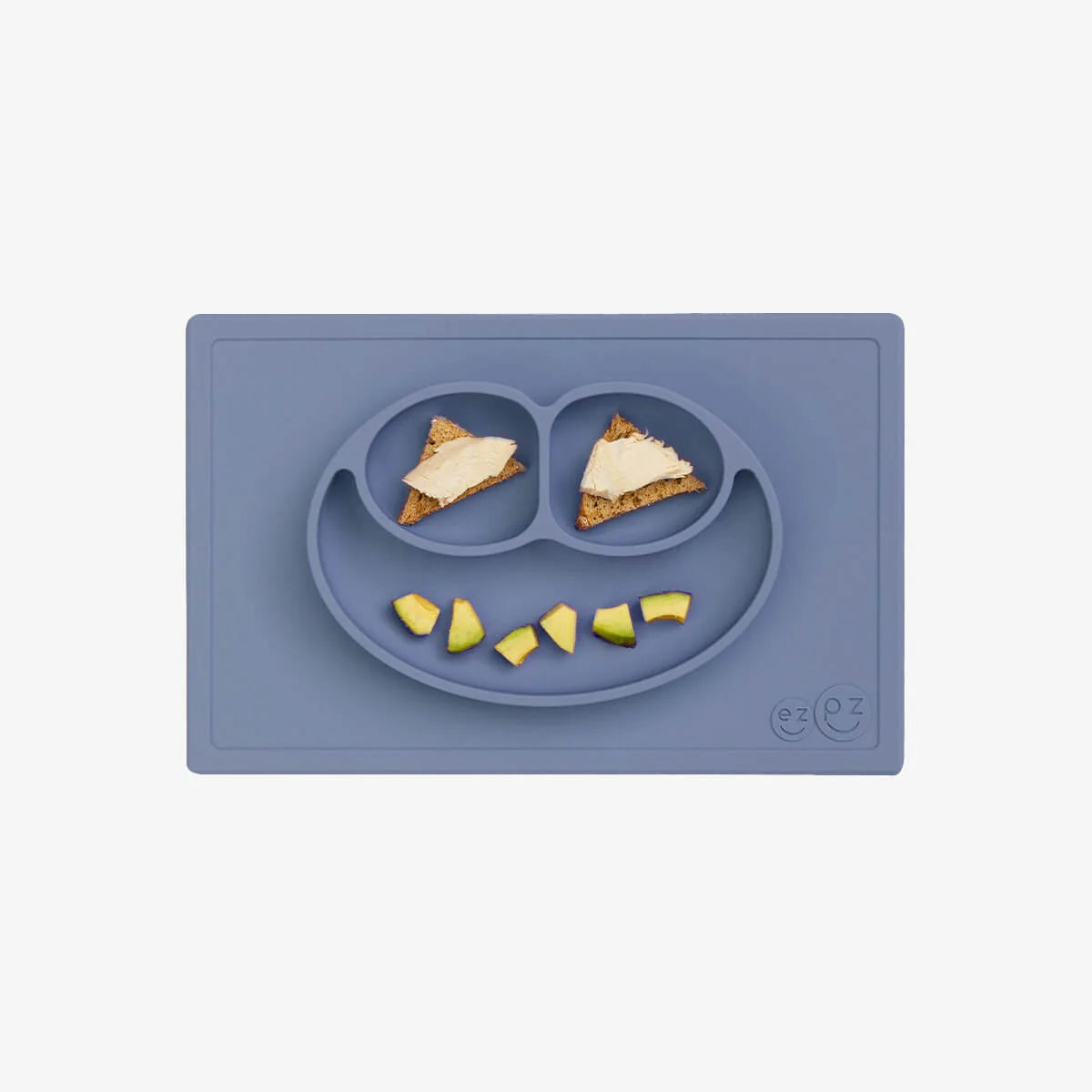 Happy Mat Individual+Plato Antideslizante Indigo
