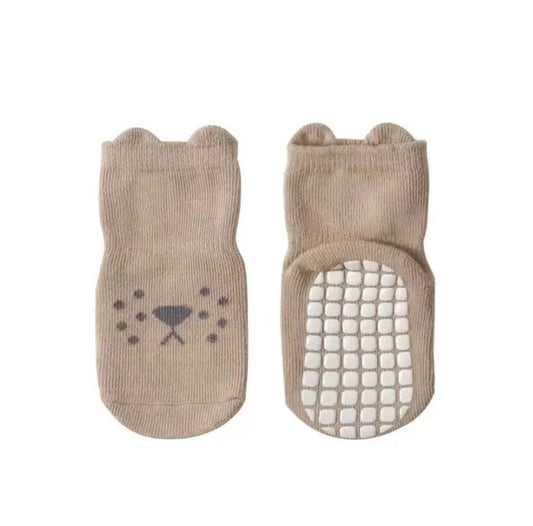 Medias con antideslizante - Beige (0 a 3 años)
