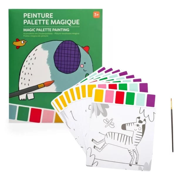 Paletas mágicas de pintura Toupitis